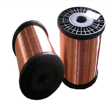 Copper clad copper braided wire